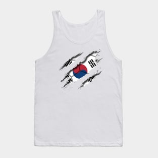 South Korea Football Tank Top